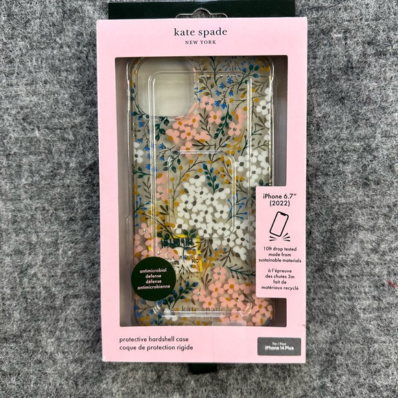 KATE SPADE New York iPhone 14 Plus Protective Case for MagSafe Case Floral $54 - Picture 2 of 7